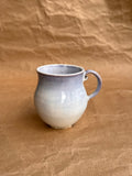 Porcelain mug with crystalline glaze