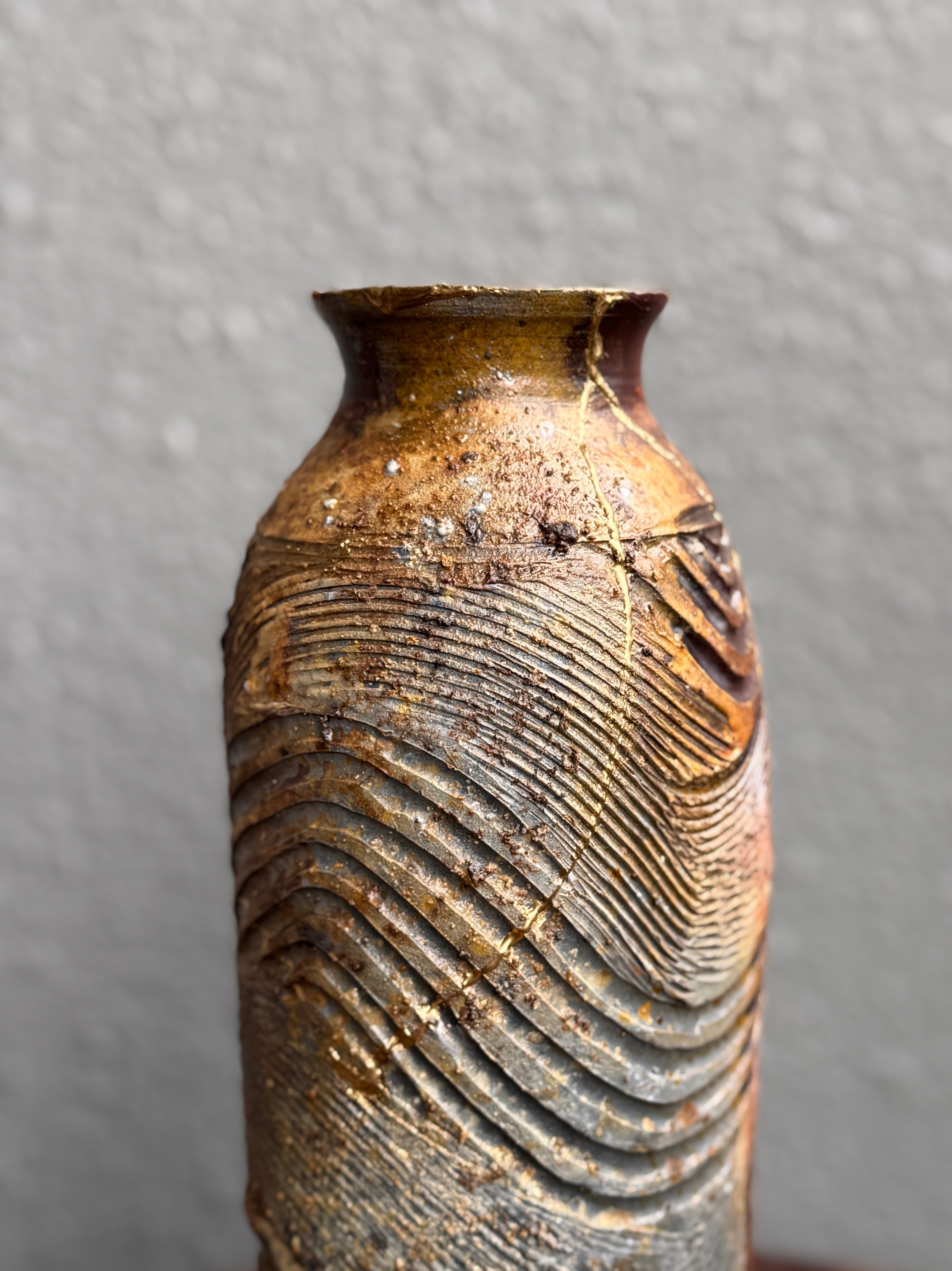 Kintsugi Vase: Ubud Forest